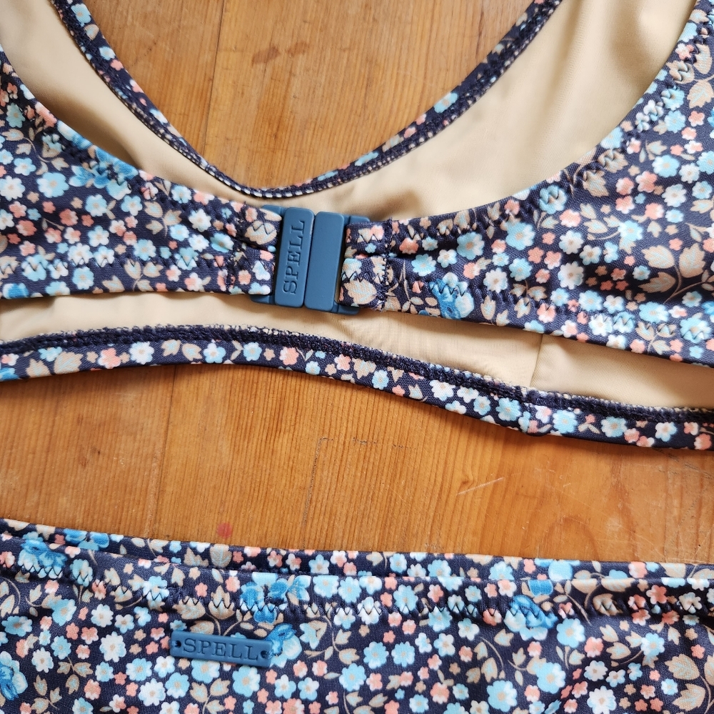 NWT Poppy Bikini Set in Navy - Picture 8 of 10